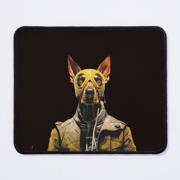 Item preview, Natural Ear Doberman in Jacket with Googles designed and sold by Filmharmony.