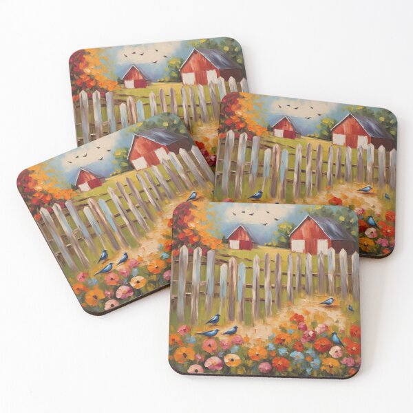 Item preview, Barn and Pickets designed and sold by kultomatic.