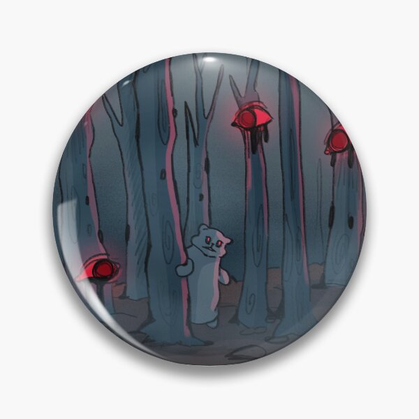 Item preview, Cat in scary forest  designed and sold by Fruksi.