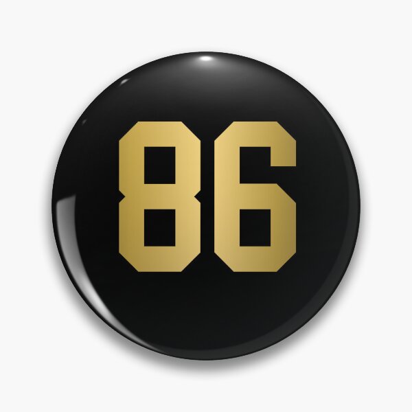 Item preview, Golden Number 86 - Sports Numbers  designed and sold by NECHSTORE.