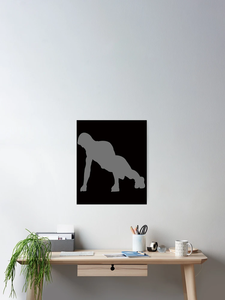 Thumbnail 2 of 3, Poster, Push-Ups designed and sold by RiseSetOnline.