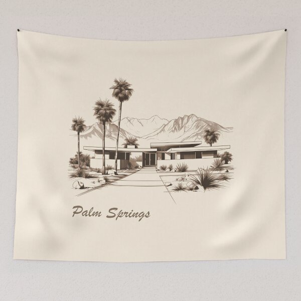 Item preview, Palm Springs Vintage Style designed and sold by Retro Travel Design.