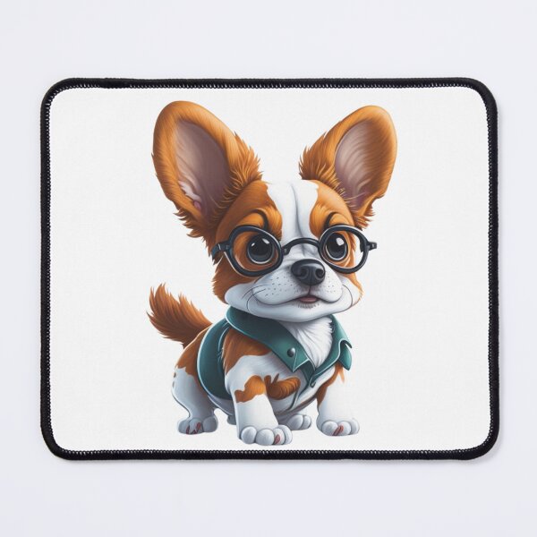Item preview, Cute Corgi With Glass designed and sold by GalMar.