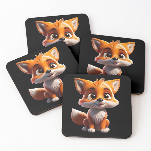 Item preview, Cute, Kawaii Little Fox designed and sold by Awesome Things.