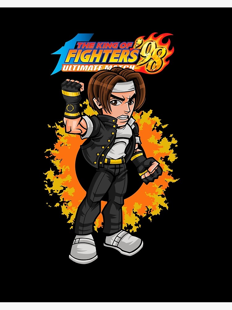 Classic Cartoon Anime Game Kof King Of Fighters Keychain Net Red