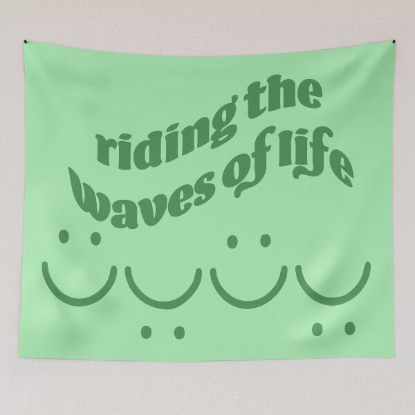 Item preview, Riding the Waves of Life designed and sold by ArynsDS.