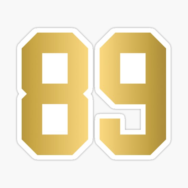 Golden Number 10 - Sports Numbers  Sticker for Sale by nocap82