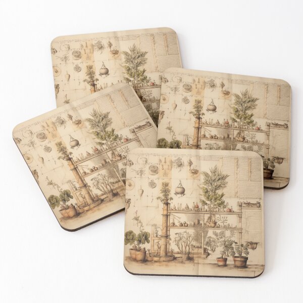 Item preview, Old Plant Drawings of Horticulture and Botany  designed and sold by BrandonArtWorld.
