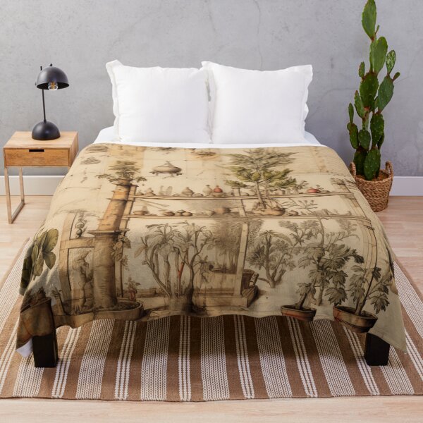Item preview, Old Plant Drawings of Horticulture and Botany designed and sold by BrandonArtWorld.