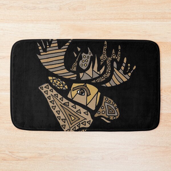 Item preview, Cool Moose Head Abstract Art designed and sold by Nature's Fancy.
