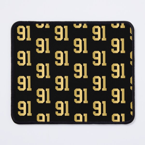 Item preview, Golden Number 91 - Sports Numbers  designed and sold by NECHSTORE.