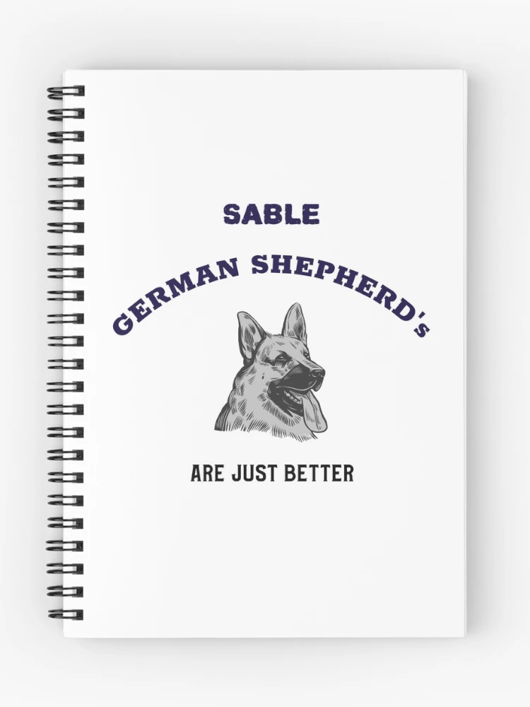 Thumbnail 1 of 3, Journal, Sable German Shepherd designed and sold by JungleJava.