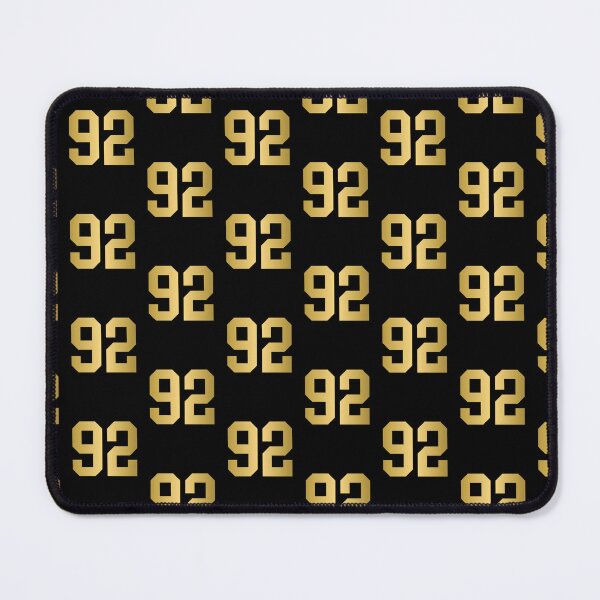Item preview, Golden Number 92 - Sports Numbers  designed and sold by NECHSTORE.