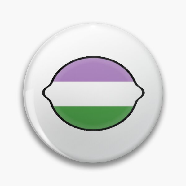 Item preview, Genderqueer Lemon designed and sold by Hallie Rubin.