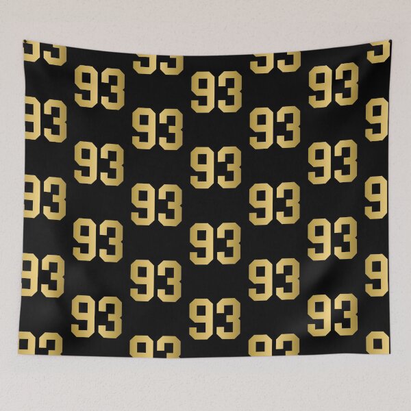Item preview, Golden Number 93 - Sports Numbers  designed and sold by NECHSTORE.