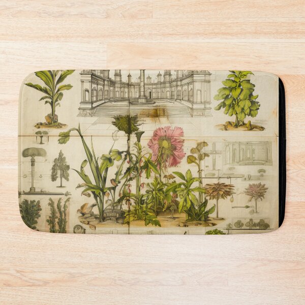Item preview, Old Plant Drawings of Horticulture and Botany  designed and sold by BrandonArtWorld.