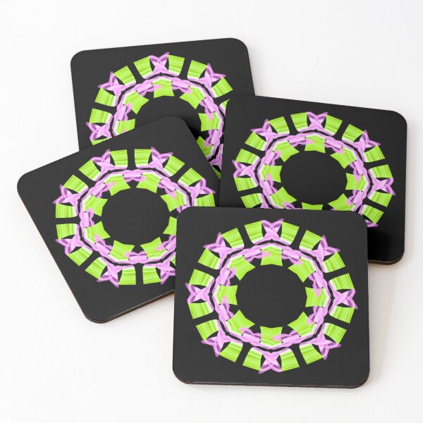 Item preview, pink and green mandala designed and sold by Meo Design.