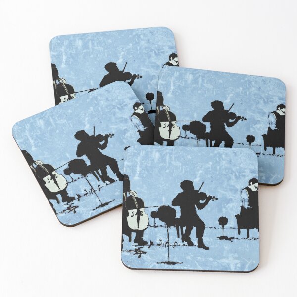 Item preview, THREESOME IN BLUE! ( artwork series M-U-S-I-C! ) designed and sold by AnzueMboreIsa.