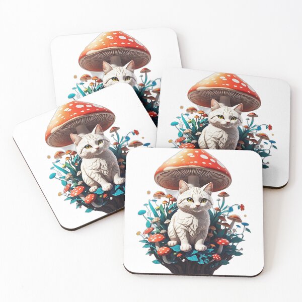 Item preview, Mushroom Cat designed and sold by AsCreationss.