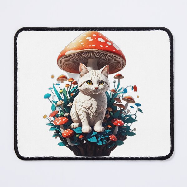 Item preview, Mushroom Cat designed and sold by AsCreationss.