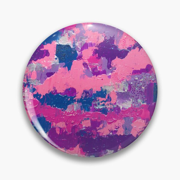 Item preview, Girly Dreamhouse Inspired Abstract Painting with Glitter designed and sold by Daydreamer Alley.