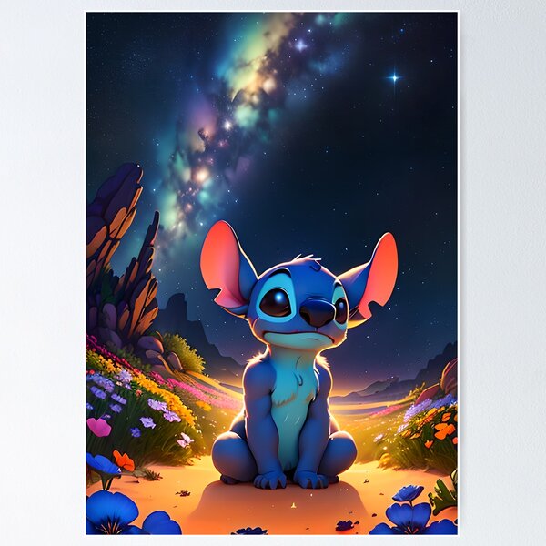 Stitch and Angel Koala Skywalker - Illustrations ART street