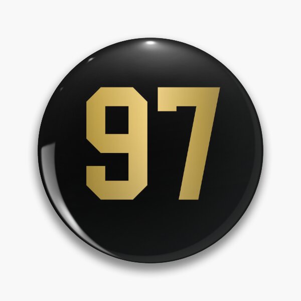 Item preview, Golden Number 97 - Sports Numbers  designed and sold by NECHSTORE.