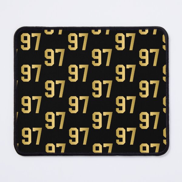 Item preview, Golden Number 97 - Sports Numbers  designed and sold by NECHSTORE.