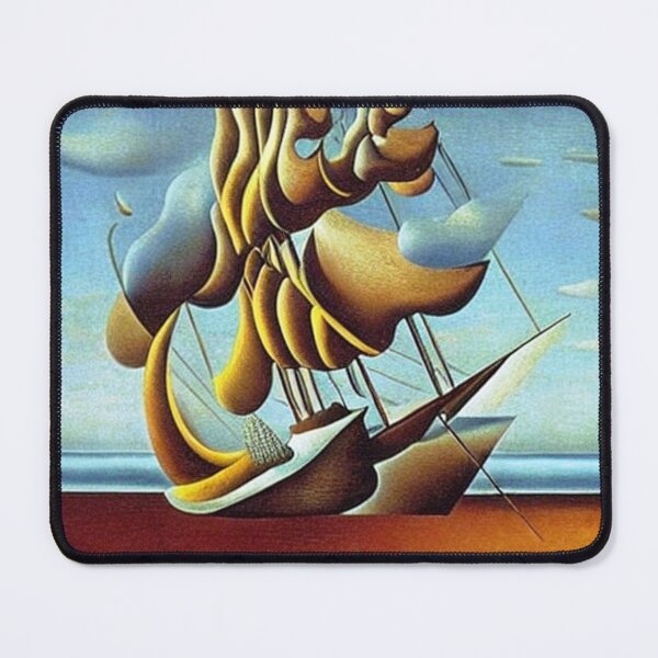 Item preview, Ship with storm filled sails designed and sold by George Hutton Hunter.