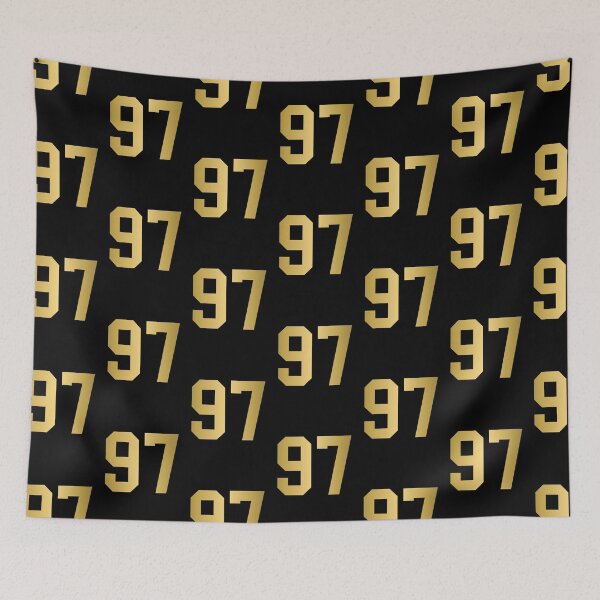 Item preview, Golden Number 97 - Sports Numbers  designed and sold by NECHSTORE.