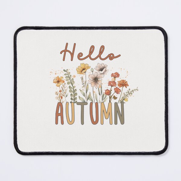 Item preview, Hello Autumn Flowers designed and sold by HappyLifeCreate.