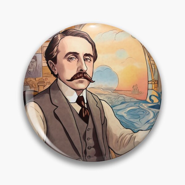 Item preview, H.G. Wells author designed and sold by ComicsFactory.