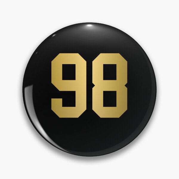 Item preview, Golden Number 98 - Sports Numbers  designed and sold by NECHSTORE.