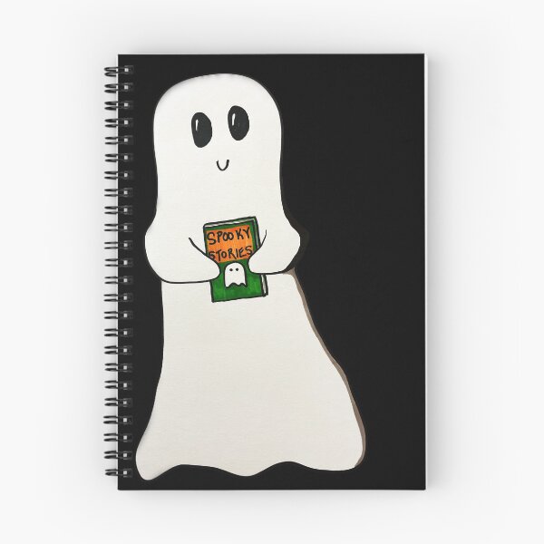 Item preview, Spooky Story Ghostie - Black designed and sold by HappyHauntings2.