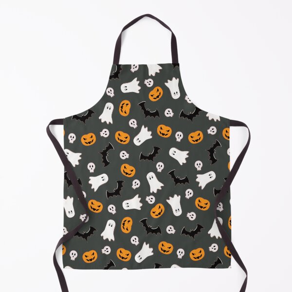 Item preview, Cute Halloween Pattern - Dark Grey designed and sold by Timeknights.