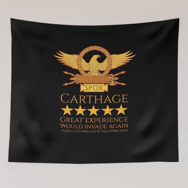 Item preview, Scipio Africanus - Carthage - Ancient Roman History Meme - Second Punic War designed and sold by Styrman.