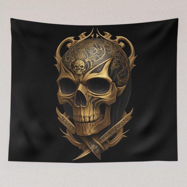 Item preview, Golden Skull designed and sold by GalMar.