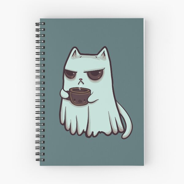 Item preview, Not A Morning Ghost designed and sold by KilkennyCat Art.