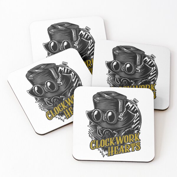 Item preview, Steampunk Clockwork Hearts Range Hat & Goggles  designed and sold by 67prints.