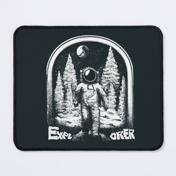 Item preview, Astronaut Exploring Nature Surrounded by Trees designed and sold by relaxedcreative.