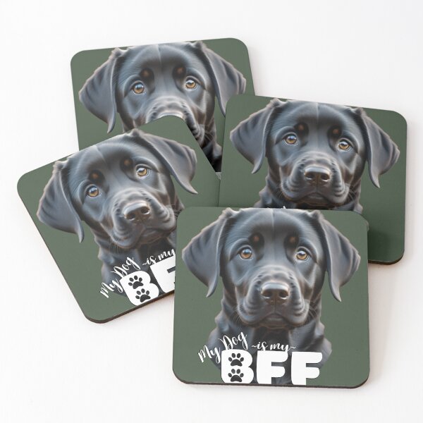 Item preview, Cute Black Labrador Retriever Puppy BFF designed and sold by LifeCrush.