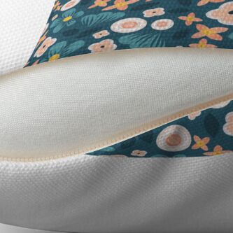 Alternate view of Modern Floral Throw Pillow