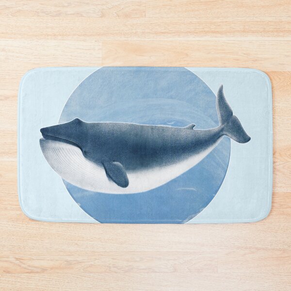 Item preview, The Blue Whale, vintage restored and reworked art by Mindthecherry. designed and sold by MINDTHECHERRY.