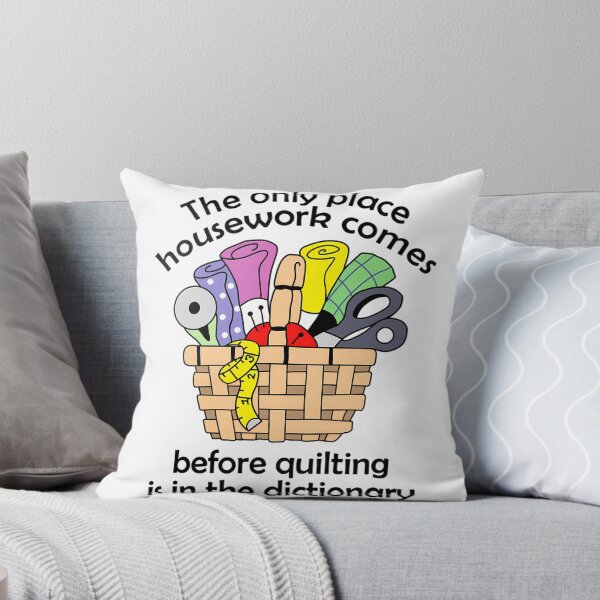 Item preview, QUILTING BEFORE HOUSEWORK  	 designed and sold by tgxcpjtg64.