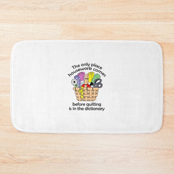 Item preview, QUILTING BEFORE HOUSEWORK  	 designed and sold by tgxcpjtg64.