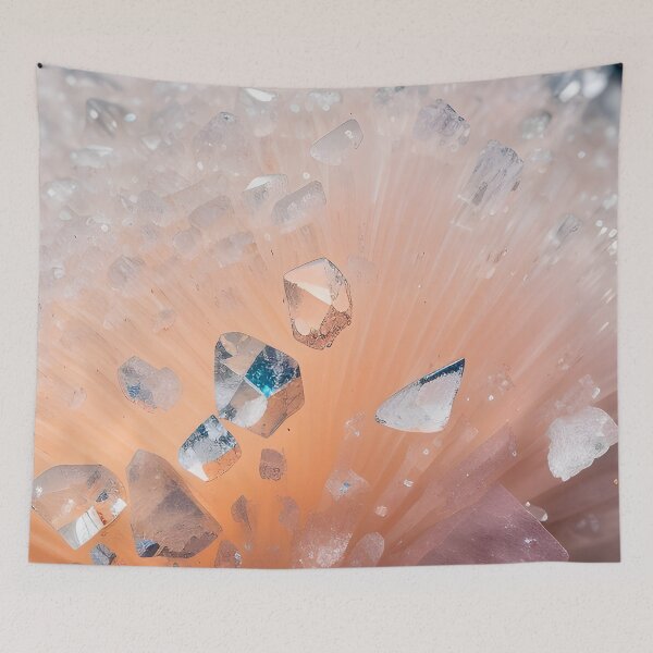 Item preview, Peachy Quartz Cluster designed and sold by tobyheward.