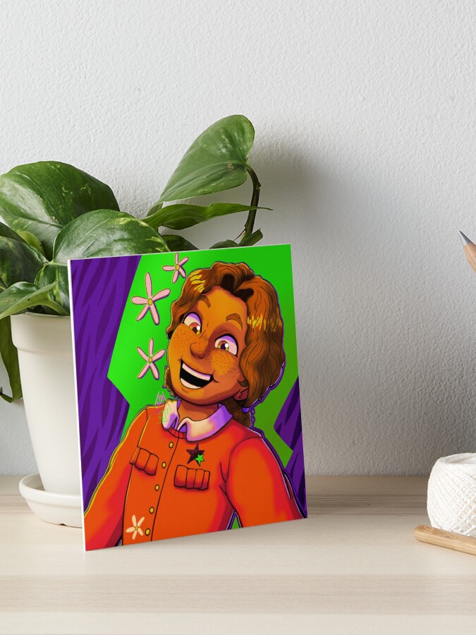 FNAF Security Breach Ruin DLC Cassie Being Cute Art Print for