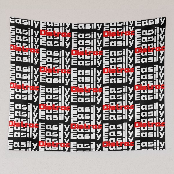 Item preview, Easily Distrac And Confused designed and sold by Sonatablue.