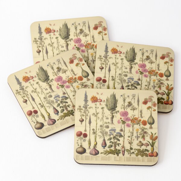 Item preview, Old Plant Drawings of Horticulture and Botany  designed and sold by BrandonArtWorld.