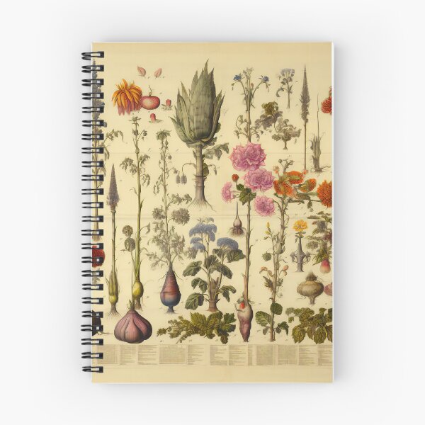 Item preview, Old Plant Drawings of Horticulture and Botany  designed and sold by BrandonArtWorld.